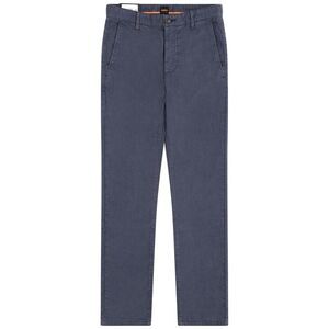BOSS Men's Slim Fit Business Casual Trousers Men BLUE Pants